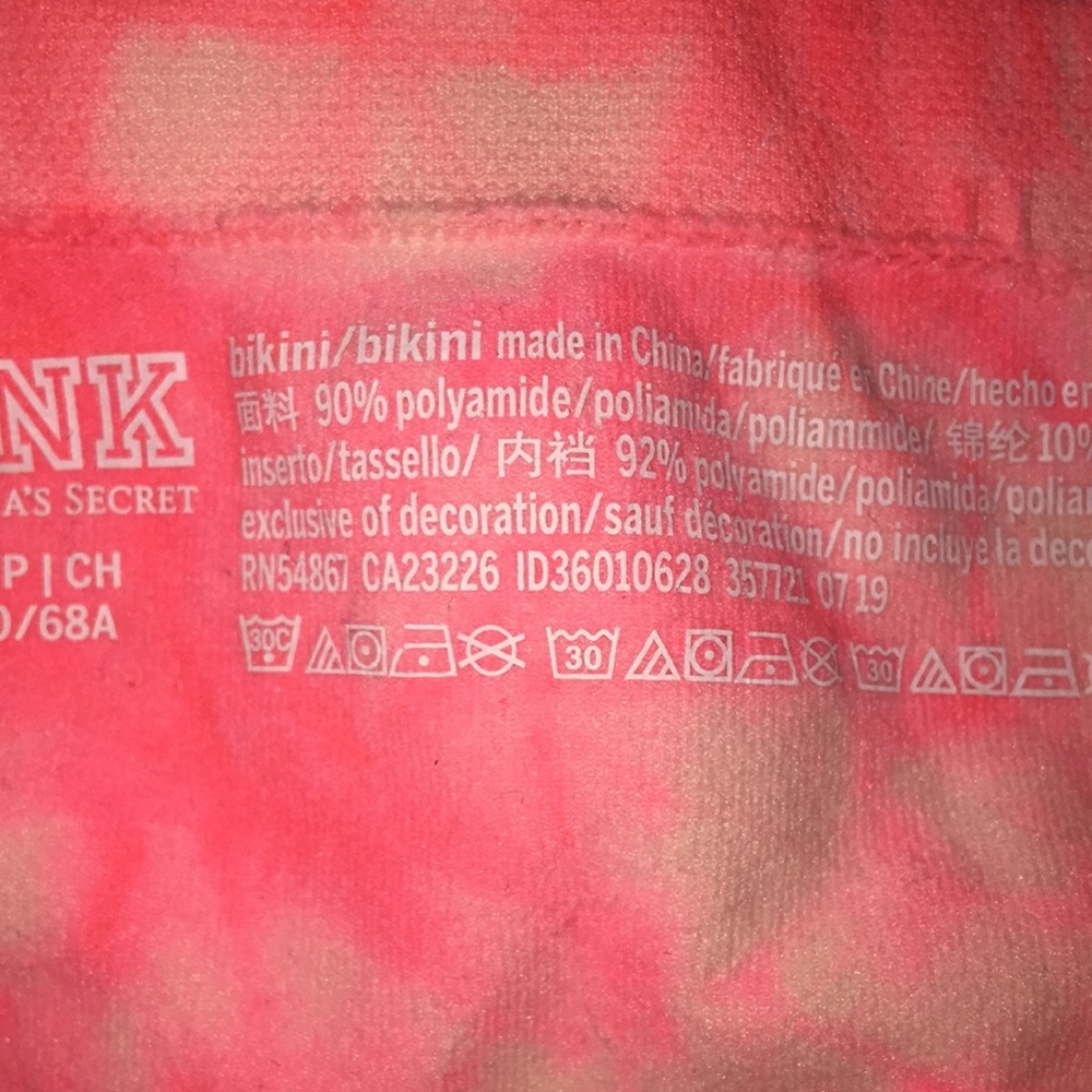 Pink Victoria Secret Small 3 Piece Bikini Pantie Set - Picture 6 of 11